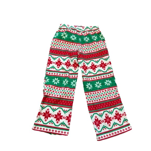 Boys Pajama Set Size 6  Green We Came, We Saw, We Jingled Christmas Top Pants - Picture 6 of 7
